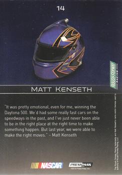 2010 Press Pass Premium #14 Matt Kenseth Back