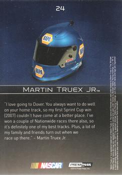2010 Press Pass Premium #24 Martin Truex Jr. Back