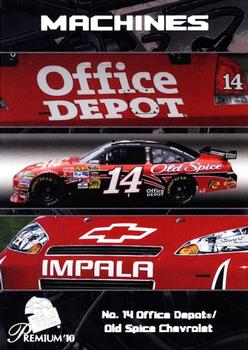 2010 Press Pass Premium #41 No. 14 Office Depot/Old Spice Chevrolet Front