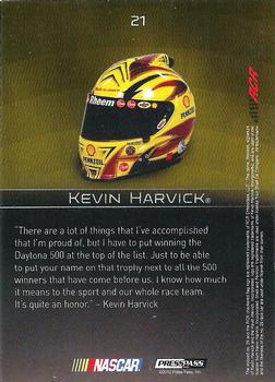 2010 Press Pass Premium #21 Kevin Harvick Back