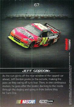 2010 Press Pass Premium #67 Jeff Gordon's Car Back