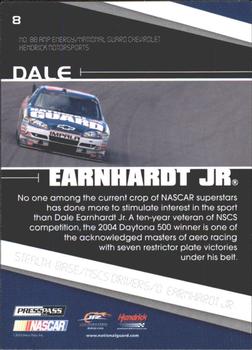 2010 Press Pass Stealth #8 Dale Earnhardt Jr. Back