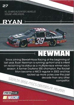 2010 Press Pass Stealth #27 Ryan Newman Back