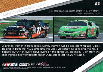 2010 Press Pass Stealth #65 Denny Hamlin Back