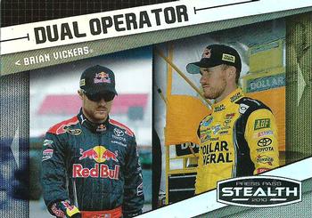 2010 Press Pass Stealth #68 Brian Vickers Front