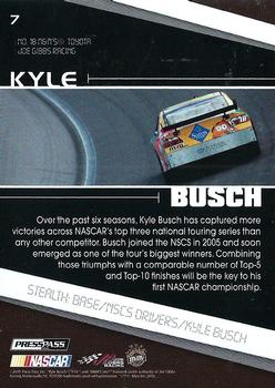 2010 Press Pass Stealth #7 Kyle Busch Back