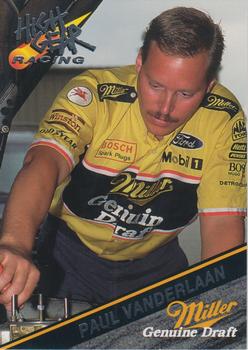1994 Wheels High Gear Power Pack Team Set Miller Genuine Draft #10 Paul VanderLaan Front