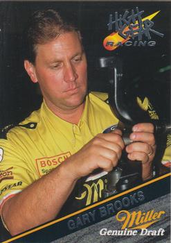 1994 Wheels High Gear Power Pack Team Set Miller Genuine Draft #11 Gary Brooks Front