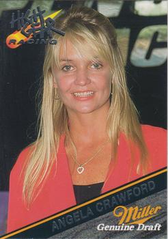 1994 Wheels High Gear Power Pack Team Set Miller Genuine Draft #15 Angela Crawford Front