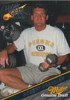 1994 Wheels High Gear Power Pack Team Set Miller Genuine Draft #19 Robert Pressley Front