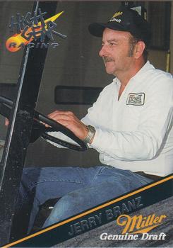 1994 Wheels High Gear Power Pack Team Set Miller Genuine Draft #21 Jerry Branz Front