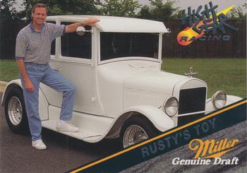 1994 Wheels High Gear Power Pack Team Set Miller Genuine Draft #38 Rusty Wallace w/Car Front