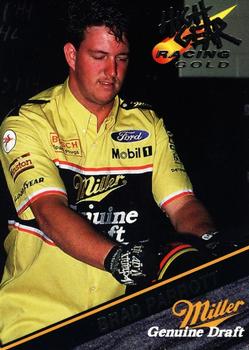 1994 Wheels High Gear Power Pack Team Set Miller Genuine Draft - Gold #7 Brad Parrott Front