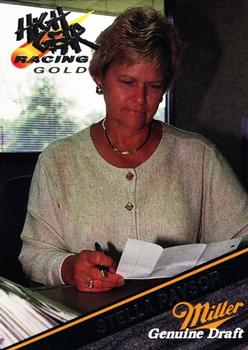 1994 Wheels High Gear Power Pack Team Set Miller Genuine Draft - Gold #16 Stella Paysor Front