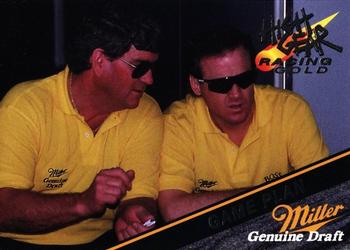 1994 Wheels High Gear Power Pack Team Set Miller Genuine Draft - Gold #34 Rusty Wallace/Buddy Parrott Front
