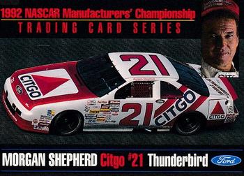 1992 Ford Motorsports NASCAR Manufacturers' Championship #NNO Morgan Shepherd Front