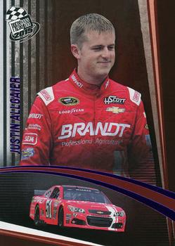 2015 Press Pass Cup Chase - Purple #2 Justin Allgaier Front