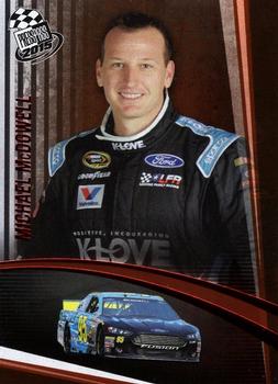 2015 Press Pass Cup Chase - Red #24 Michael McDowell Front