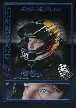 2015 Press Pass Cup Chase - Blue #75 Ryan Newman Front