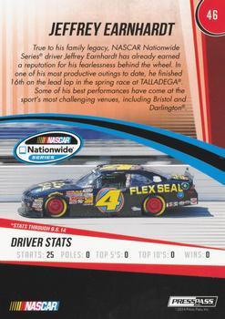 2015 Press Pass Cup Chase - Melting #46 Jeffrey Earnhardt Back