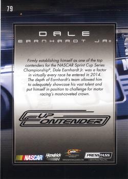 2015 Press Pass Cup Chase - Melting #79 Dale Earnhardt Jr. Back