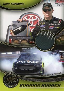 2015 Press Pass Cup Chase - Burning Rubber #BR-CE2 Carl Edwards Front