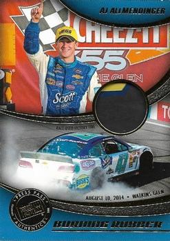2015 Press Pass Cup Chase - Burning Rubber #BR-AA A.J. Allmendinger Front