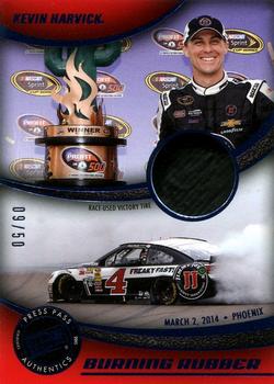 2015 Press Pass Cup Chase - Burning Rubber Blue #BR-KH Kevin Harvick Front