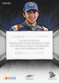 2015 Press Pass Cup Chase - Championship Caliber #CCM-CE2 Chase Elliott Back