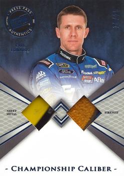 2015 Press Pass Cup Chase - Championship Caliber Dual #CCM-CE Carl Edwards Front