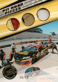 2015 Press Pass Cup Chase - Pit Road Pieces #PPM-CB Clint Bowyer Front