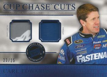 2015 Press Pass Cup Chase - Cup Chase Cuts Blue #CCC-CE Carl Edwards Front
