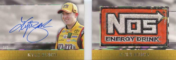 2015 Press Pass Cup Chase - Upper Cuts #UC-KYB Kyle Busch Front