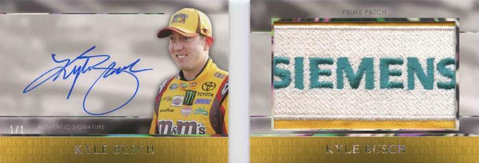 2015 Press Pass Cup Chase - Upper Cuts #UC-KYB Kyle Busch Front