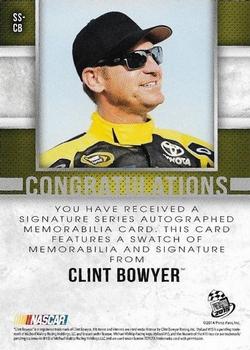 2015 Press Pass Cup Chase - Signature Series #SS-CB Clint Bowyer Back