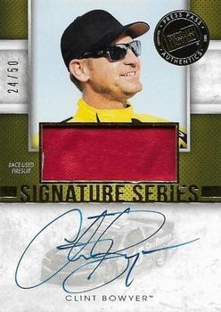 2015 Press Pass Cup Chase - Signature Series #SS-CB Clint Bowyer Front