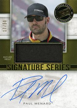 2015 Press Pass Cup Chase - Signature Series #SS-PM Paul Menard Front