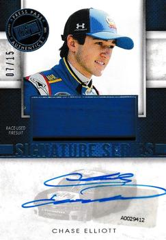2015 Press Pass Cup Chase - Signature Series Blue #SS-CE2 Chase Elliott Front