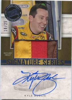 2015 Press Pass Cup Chase - Signature Series Blue #SS-KYB Kyle Busch Front