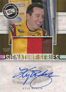 2015 Press Pass Cup Chase - Signature Series Melting #SS-KYB Kyle Busch Front