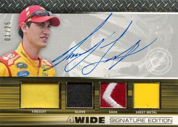 2015 Press Pass Cup Chase - 4-Wide Signature Edition #4W-JL Joey Logano Front