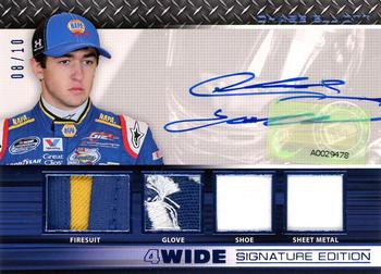 2015 Press Pass Cup Chase - 4-Wide Signature Edition Blue #4W-CE Chase Elliott Front
