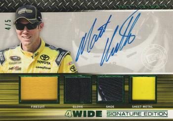 2015 Press Pass Cup Chase - 4-Wide Signature Edition Green #4W-MK Matt Kenseth Front