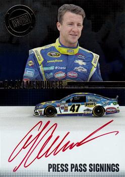 2015 Press Pass Cup Chase - Press Pass Signings #PPS-AJA A.J. Allmendinger Front