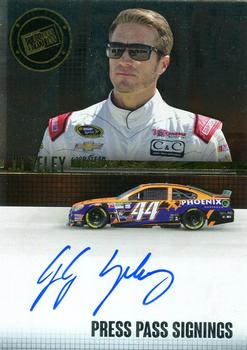 2015 Press Pass Cup Chase - Press Pass Signings #PPS-JJY J.J. Yeley Front