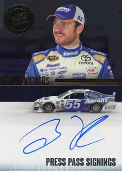 2015 Press Pass Cup Chase - Press Pass Signings #PPS-BV Brian Vickers Front