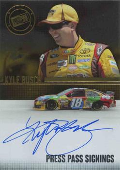 2015 Press Pass Cup Chase - Press Pass Signings #PPS-KYB Kyle Busch Front