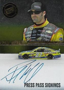 2015 Press Pass Cup Chase - Press Pass Signings #PPS-PM Paul Menard Front