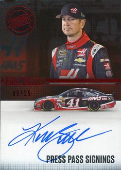 2015 Press Pass Cup Chase - Press Pass Signings Red #PPS-KUB Kurt Busch Front