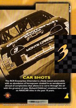 1996 Pinnacle - Foil #38 Dale Earnhardt's Car Back